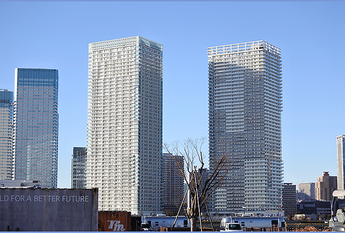 Rental apartment located in Tokyo bay side