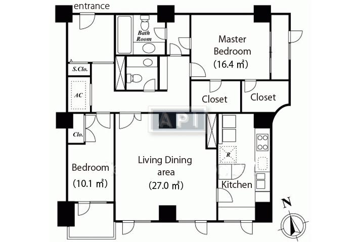 Azabu Terrace Apartment302
