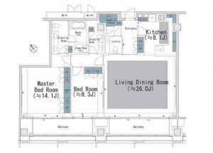 Luxurious Apartment List Minato Ku To 350 000 Yen 5 Bedroom S