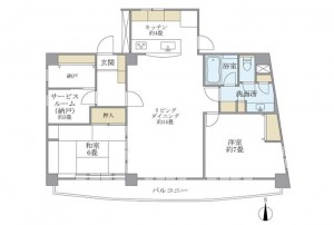  6F間取り