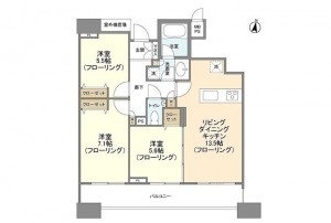  13F間取り