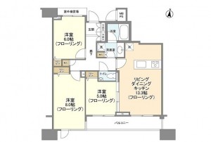  6F間取り
