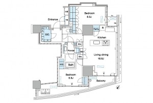  21F間取り