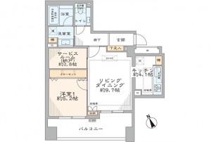  1F間取り