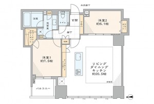  46F間取り